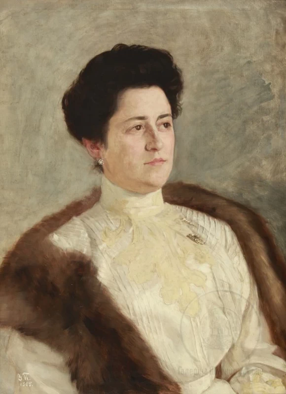 Donna in bianco (Mila Hadija), 1905